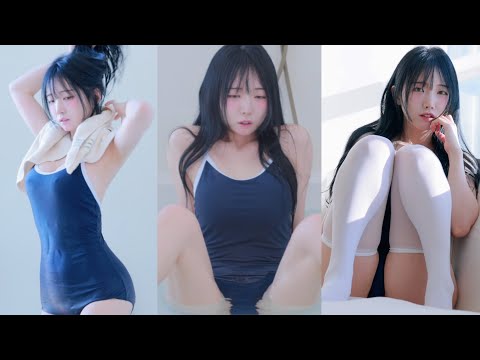 性感韩国巨乳美女网红MomoRina 모모리나泳装露奶私拍视频